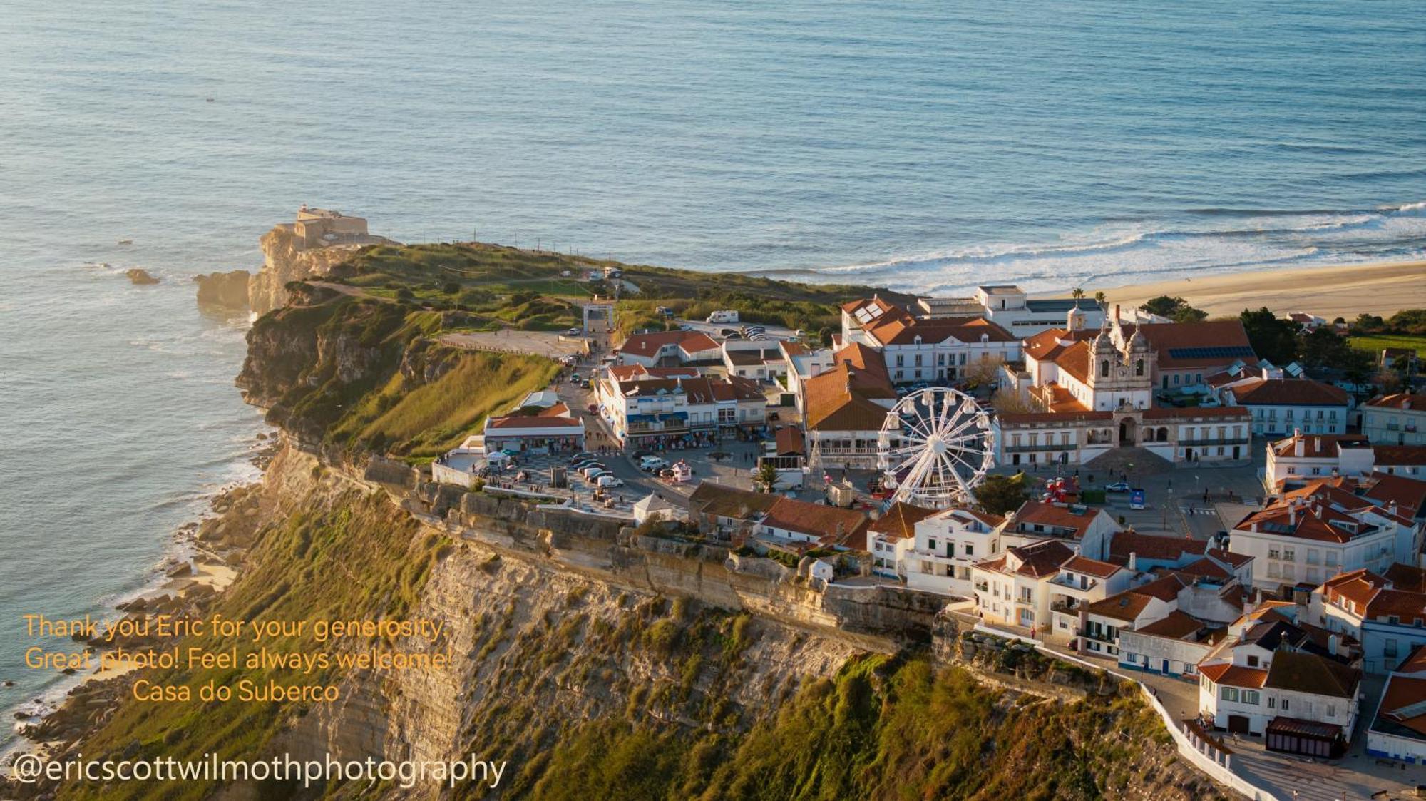 Апартаменты Casa Do Suberco Назаре Экстерьер фото